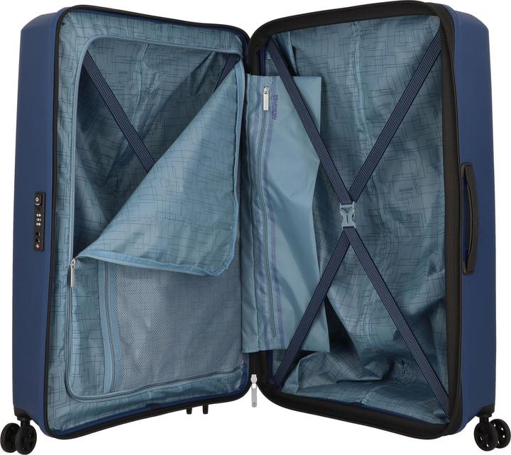 Immagine prodotto American Tourister Valigia da viaggio Aerostep 101,5 L, blu navy (101.50 l, XL (da 115l))