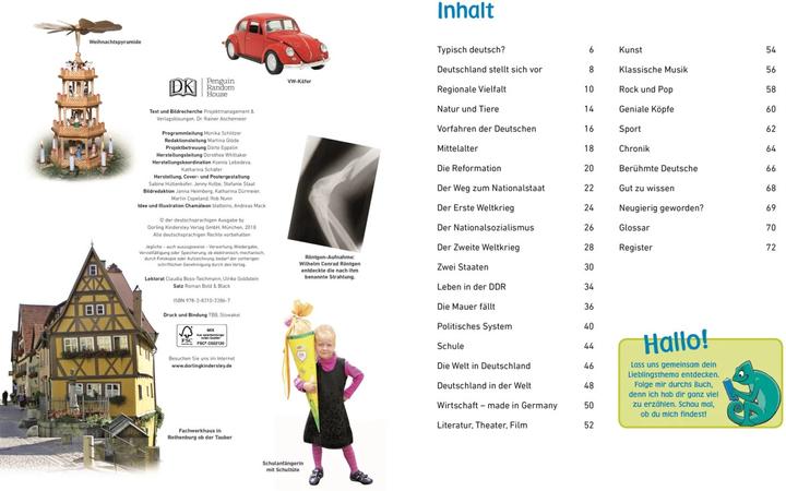 Image du produit memo Wissen entdecken. Deutschland (Allemand, DK Verlag - Enfants, 2018)