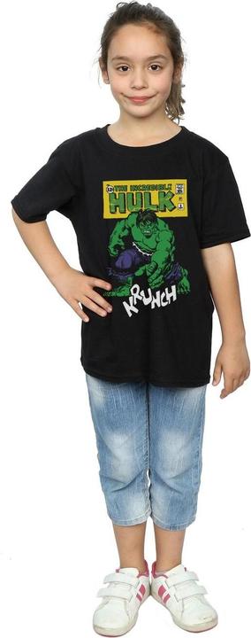 Actual product image Girls Hulk Krunch Cotton T-Shirt (116)
