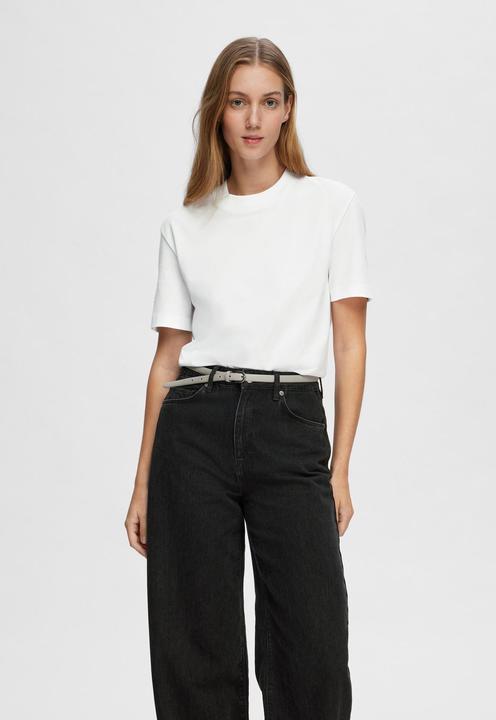 Actual product image Selected Femme Mock Neck T-Shirt (L)