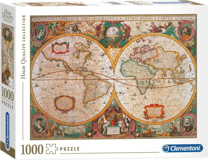 Produktbild Clementoni Alte Weltkarte (1000 Teile)