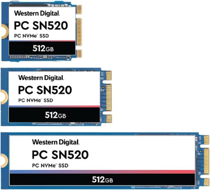 Produktbild WD PC SN520 (512 GB, M.2 2230)