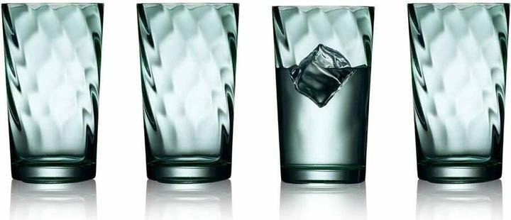 Lyngby 40 cl - Verre - Grøn (4.50 dl, 4 x, Verres à long drink)