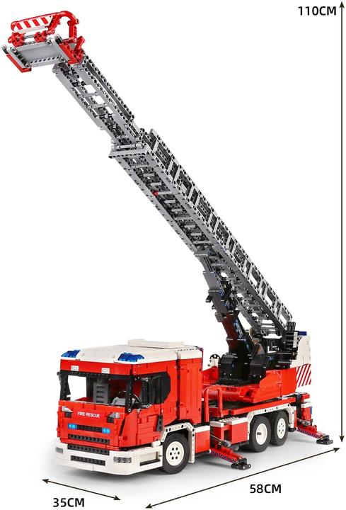 Actual product image Mould King Fire engine