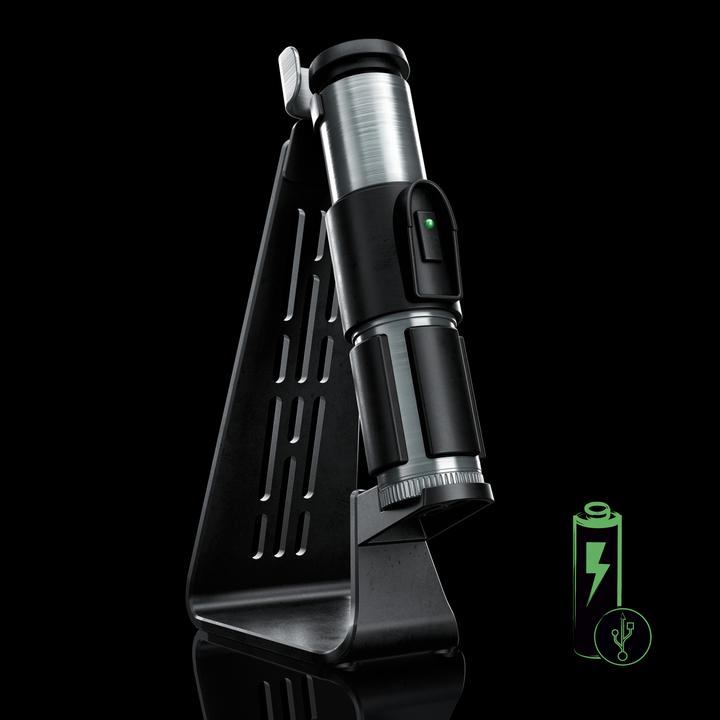 Actual product image Hasbro Star Wars The Black Series Yoda Premium Force FX Elite Lightsaber