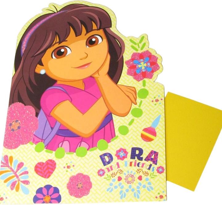 Immagine prodotto Dora And Friends Biglietto di auguri per il compleanno (1 pz.)