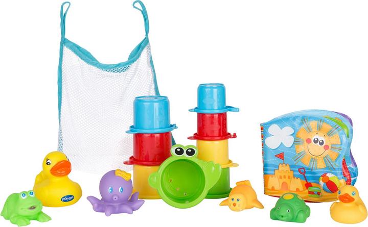 Actual product image Playgro Bath toy gift set 15 pcs.