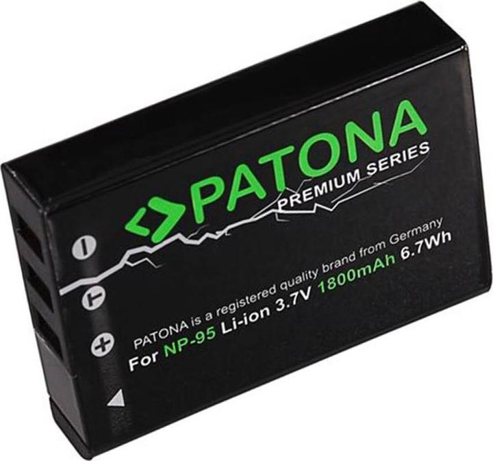 Actual product image Patona Fuji NP-95 (Rechargeable battery)