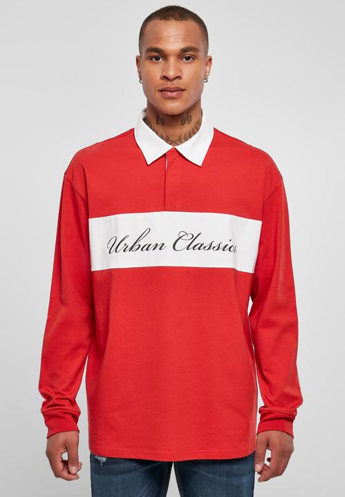 Produktbild Urban Classics Oversized Rugby Longsleeve (L)
