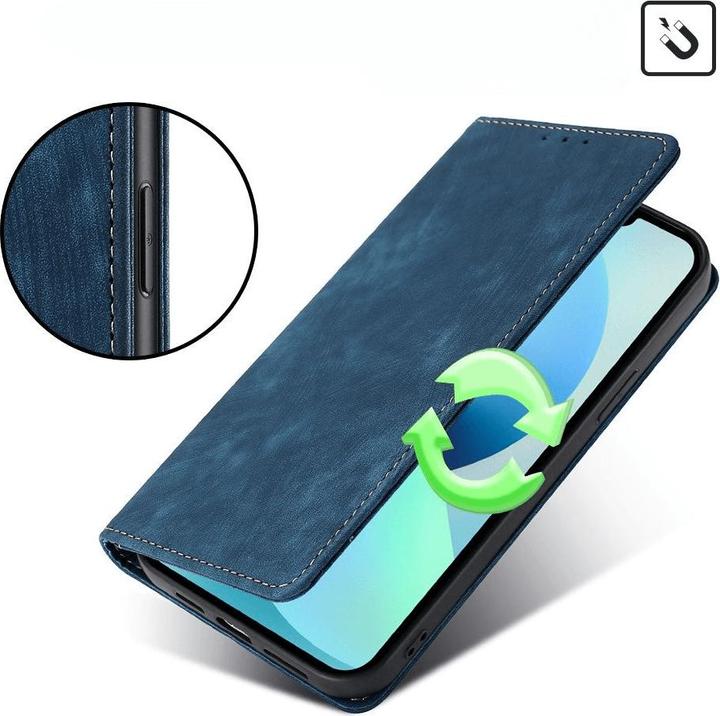 Immagine prodotto Cover-Discount Nokia C32 - Custodia con blocco RFID blu (Nokia C32)