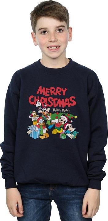 Produktbild Disney Mickey And Friends Winter Wishes Sweatshirt Jungen (152, 158)