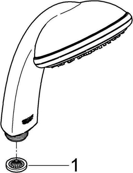 Produktbild Grohe Tempesta 100 (3 Strahlarten, 12 l/min)