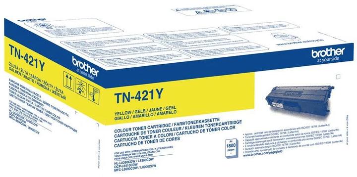 Actual product image Brother Tn-421y (Y)