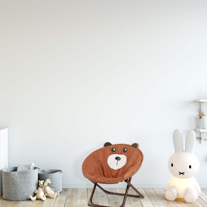 Actual product image Relaxdays Foldable Kids Moon Chair, Camping Seat (Child armchair)