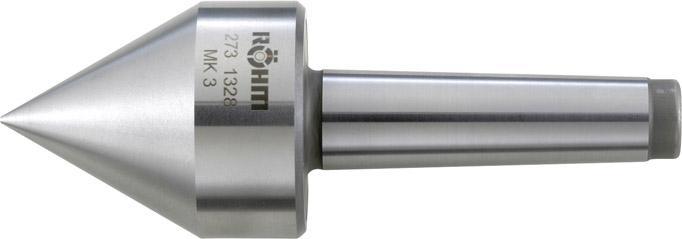 Actual product image Röhm Centring taper MK3 projection length 79 mm running form pointed taper angle 60 °