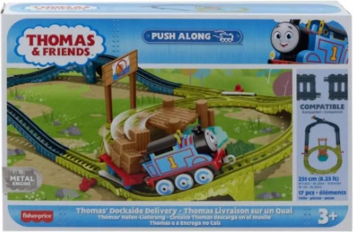Actual product image Fisher-Price Push Drive Thomas and Friends HPM64 locomotive
