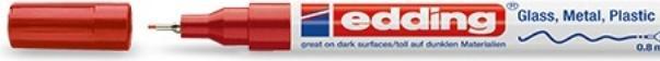 Actual product image Edding 780 Gloss varnish marker (Red, 0.80 mm, 1 x)