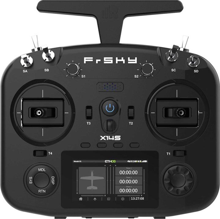 Actual product image FrSky TWIN X14S transmitter 2.4Ghz black without battery, without stand holder, without EVA bag