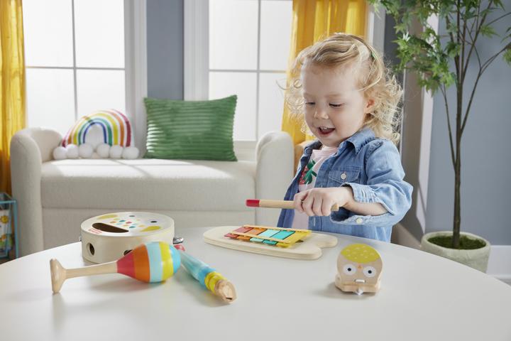 Image du produit Fisher-Price Coffret musical en bois (Multilingue)