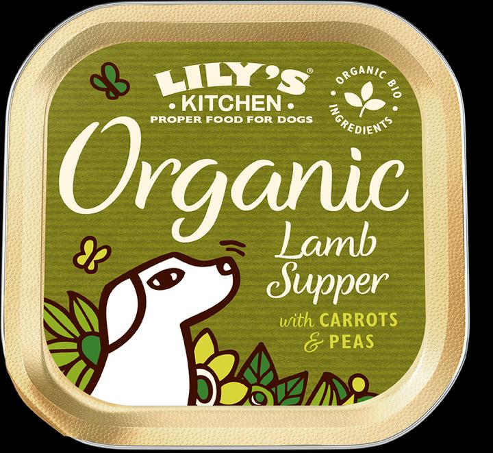 Produktbild Lily's Kitchen Organic Lamb Supper (Adult, Junior, Senior, 11 Stk., 1650 g)