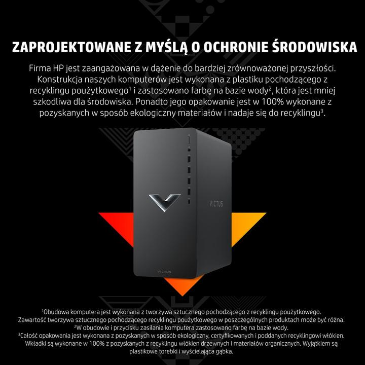 Image du produit HP Victus 45L (AMD Ryzen 5 5600G, 8 Go, 512 Go, GeForce GTX 1650)