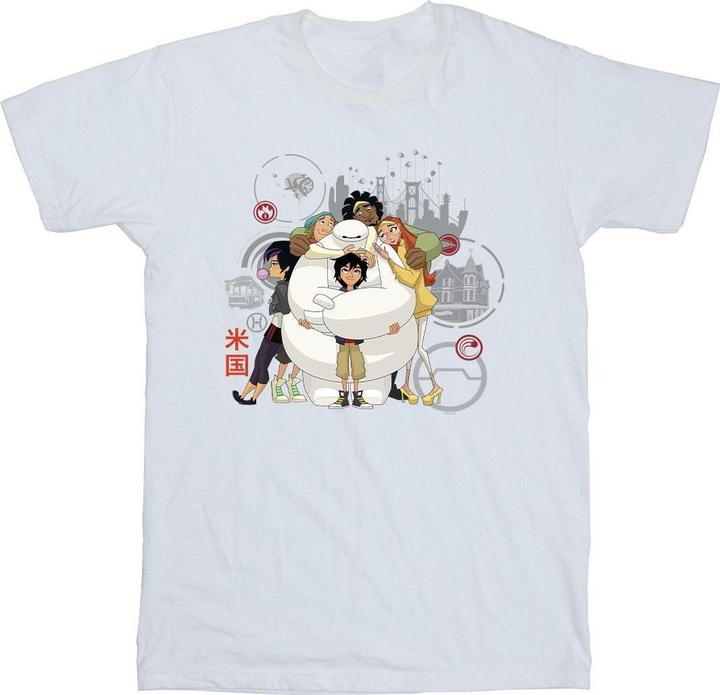 Image du produit Disney - T-shirt BIG HERO BAYMAX GROUP HUG - Homme (S)