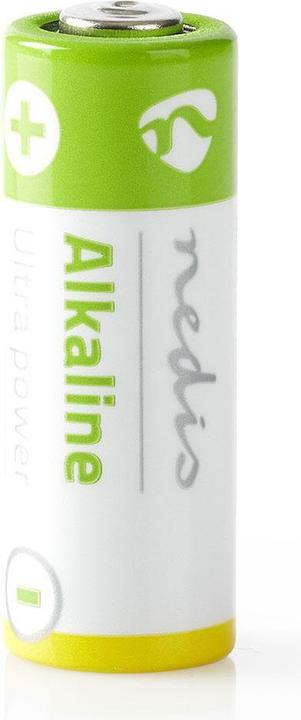Image du produit Nedis Pile alcaline 23A | 12 V DC | 1-Blister | 8LR932 | Jaune / Vert (1 pcs, A23)