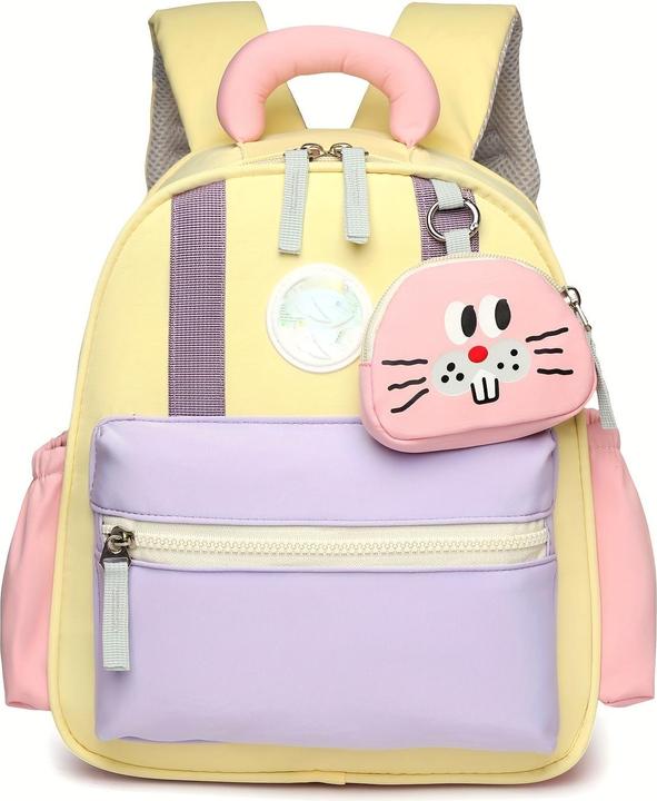 Actual product image Only-Bags.Store Charming children's backpack: lightweight, adjustable and hand-washable - perfect for children aged