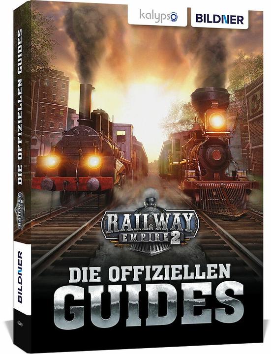 Actual product image Railway Empire 2: Die Offiziellen Guides (German, Aaron Kübler, Daniel Friedrich, Bettina Pflugbeil, Anne-Sophie Hardouin, Andreas Zintzsch, Karl-Wilhelm Koch, 2023)