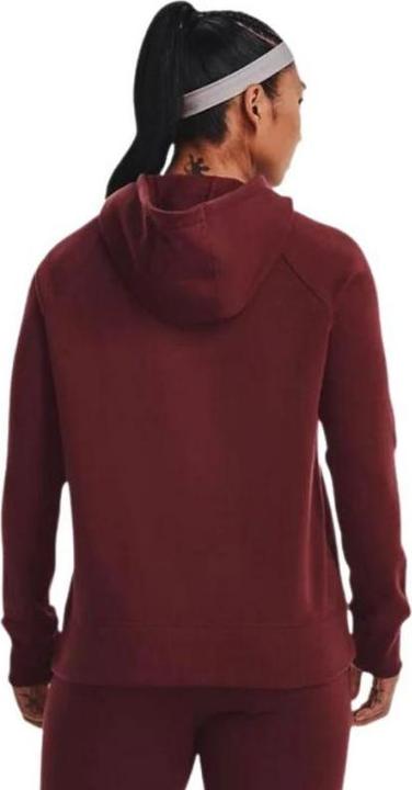 Produktbild Under Armour Damen Rival Fleece Logo Kapuzenpullover Burgund 1356318 690 (XL)