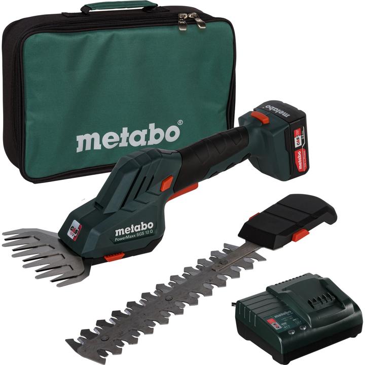 Actual product image Metabo PowerMaxx SGS 12 Q Kit (Cordless hedgecutters)