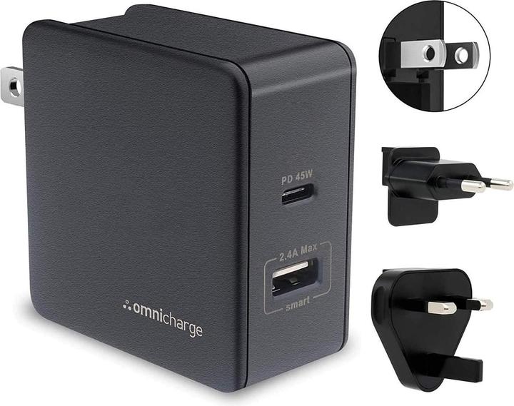 Image du produit Omnicharge Chargeur mural USB 45W USB-C (45 W)