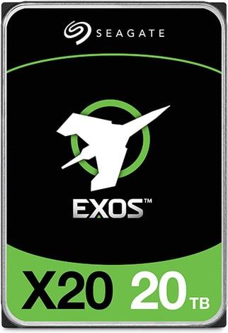 Seagate Exos X20 (20 To, 3.5", CMR)