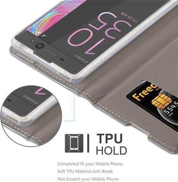 Productafbeelding Cadorabo Boek Jeans Optiek Cover (Sony Xperia XA)