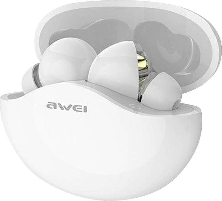 Image du produit Awei Casque Bluetooth 5.3 avec étui de chargement (pas de réduction du bruit, 30 h, Sans fil)
