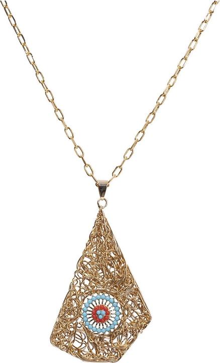 Produktbild Uzurii Niu Blau Flower Halskette (925er Sterlingsilber)