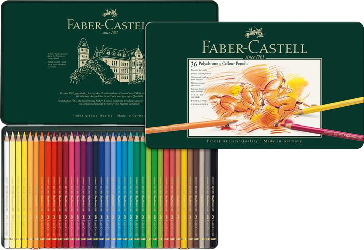 Produktbild Faber-Castell Polychromos (Mehrfarbig, 36 x)