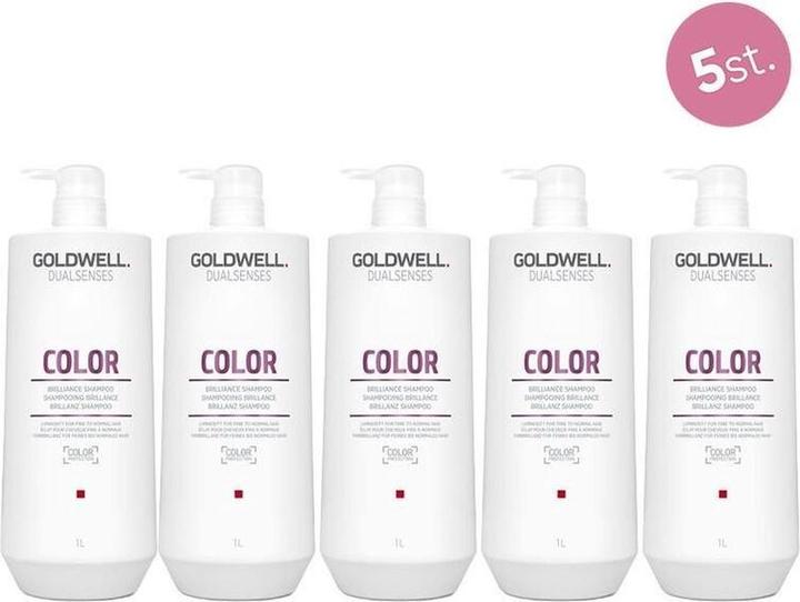 Goldwell 5x Dualsenses Color Brilliance Shampoo 1000ml (1000 ml)