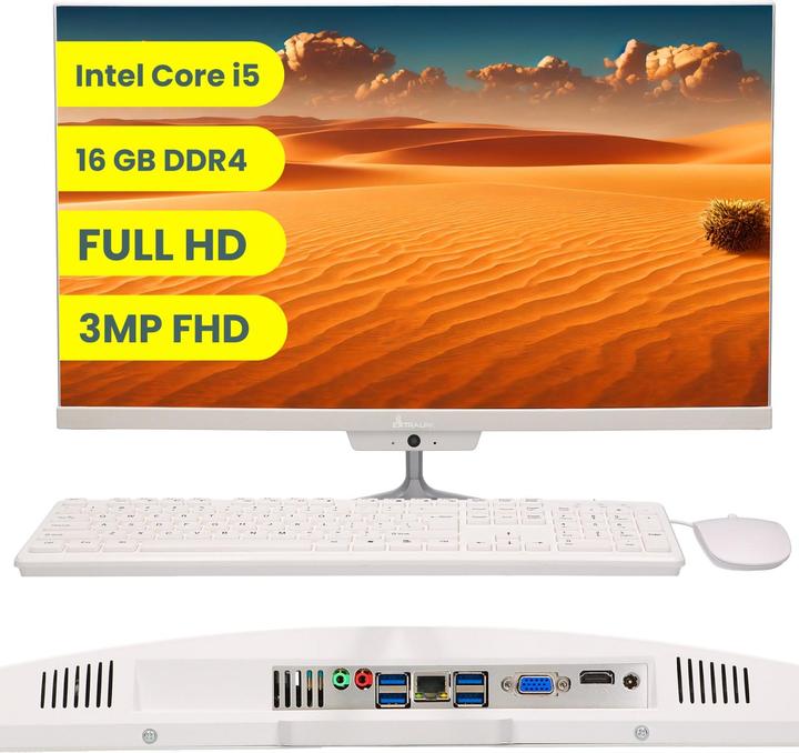 Produktbild Extralink Stacionarus kompiuteris 24" All-In-One PC Business (Intel Core i5-11300H, 16 GB, 512 GB)