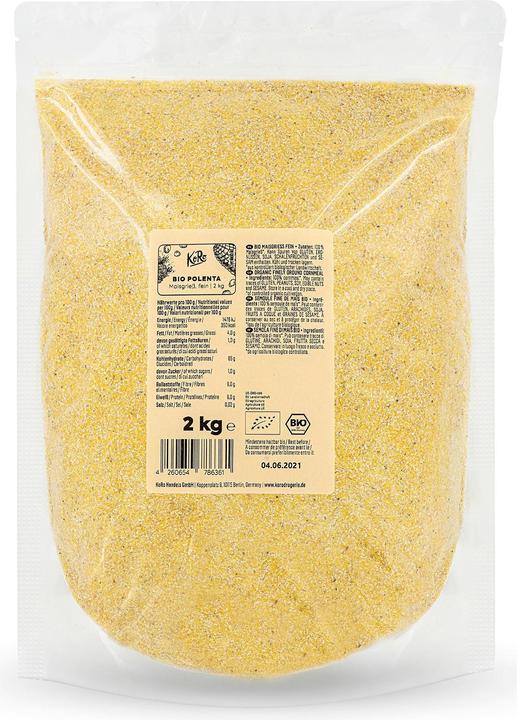 Actual product image KoRo Organic corn semolina fine (2000 g)