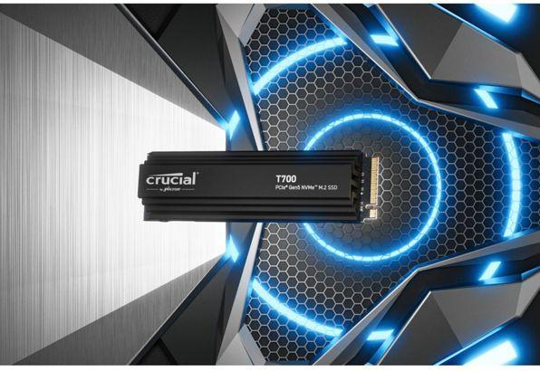 Produktbild Crucial T700 mit Kühlkörper (4000 GB, M.2 2280)