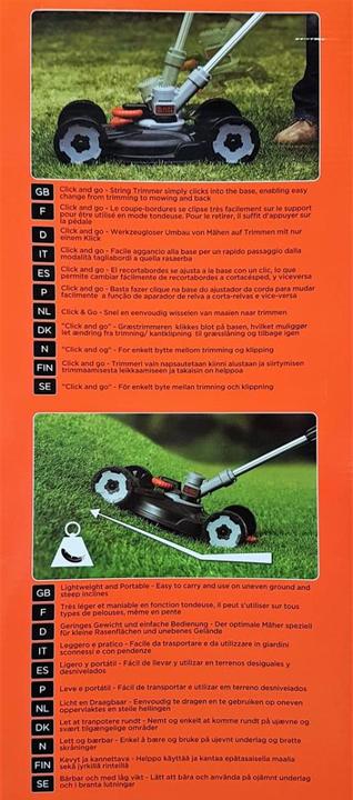 Immagine prodotto Black & Decker Stc1820cm (Filo di taglio)