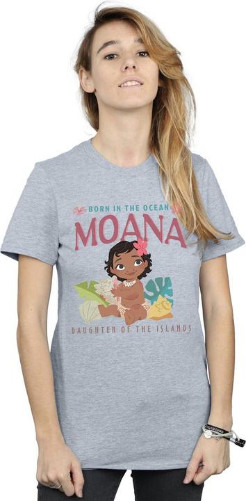 Immagine prodotto Disney Moana Born In The Ocean Maglietta Ampia Donna (S)