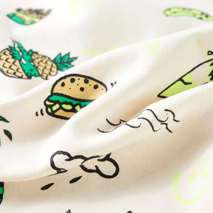 Immagine prodotto VidaXL Felpa da bambino ecrù chiaro 140,Materiale: 80 % cotone (140)