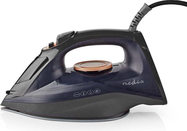 Actual product image Nedis Iron | 2200 W | Steam Shot | Ceramic | 0.26 l (2200 W, 0.01 g/min)