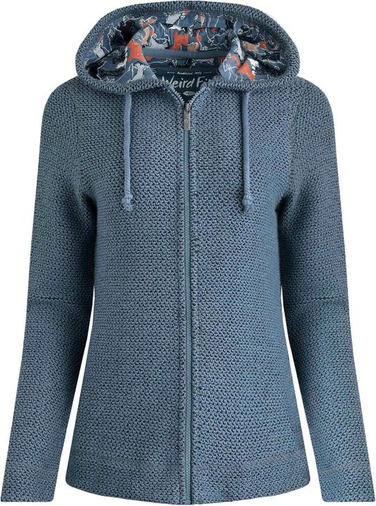 Weird Fish Chicoa Hoodie mit durchgehendem Reissverschluss