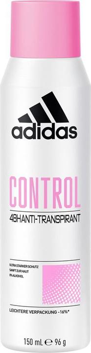 Immagine prodotto adidas Controllo Anti trasparente (Getto vaporizzato, 150 ml)