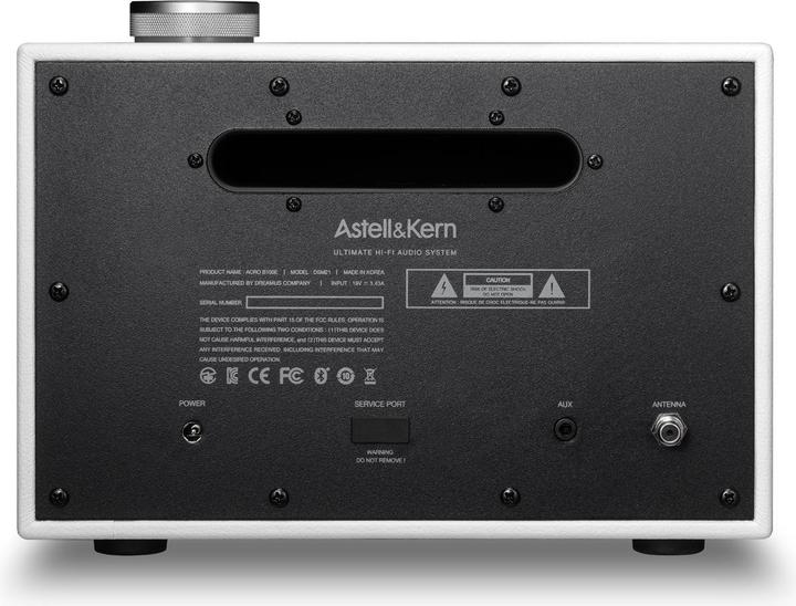 Actual product image Astell&Kern Computer speakers Astell & Kern Astell & Kern ARCO BE100 column white (Electrical connection)