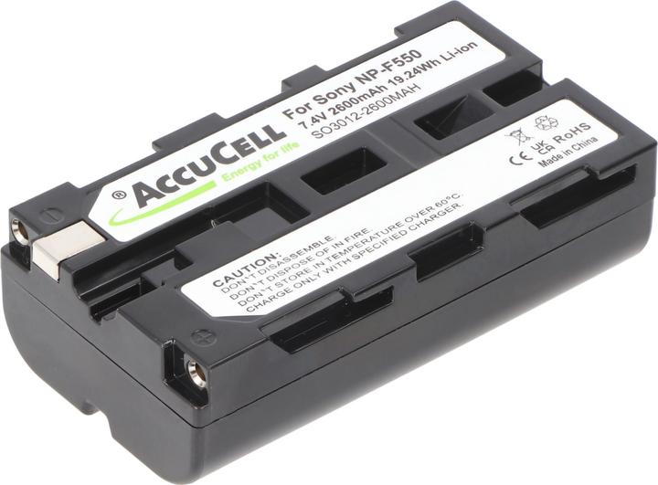 Image du produit AccuCell Batterie Sony NP-F550, NPF530, NPF330 (Batterie)