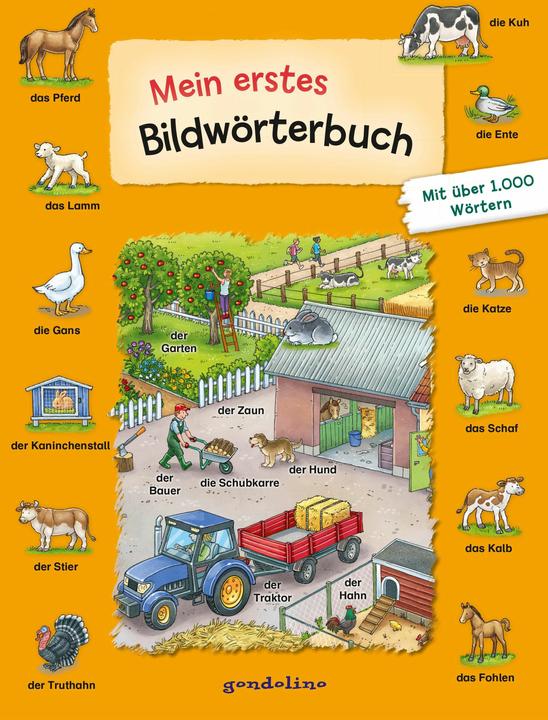 Produktbild Mein erstes Bildwörterbuch (Deutsch, Joachim Krause, gondolino Bildwörter- und Übungsbücher, 2020)
